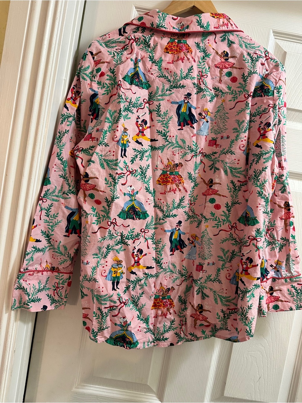 Printfresh 100% cotton Nutcracker Dreams Long Sleeve Pajama Set Top & Bottom - Picture 10 of 16